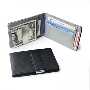 HD0827 - Оптовый настраиваемый мужской пакет кредитных карт с зажимом
